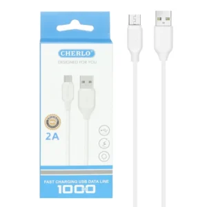 کابل شارژ میکرو یو اس بی اندروید - Micro USB - CHERLO